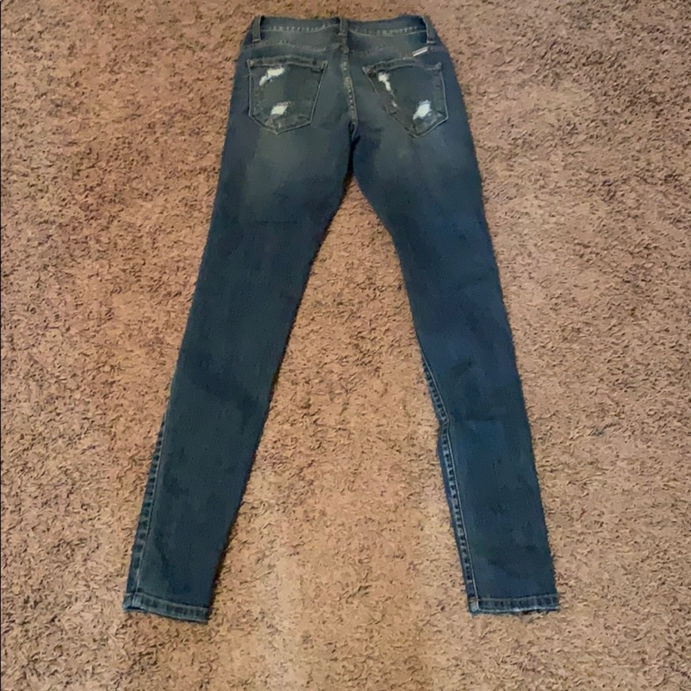 KanCan High Rise Multi Button Fly Skinny - Picture 5 of 5